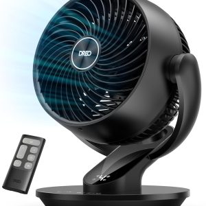 Dreo Table Fan with WingBoost Quiet Design for Bedroom and-0