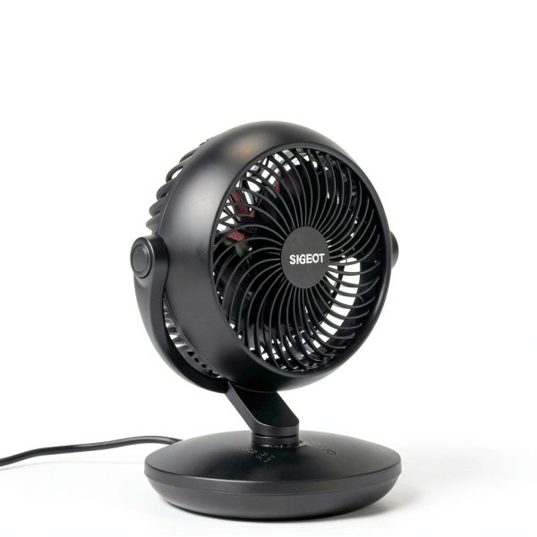 SIGBOT Table Fan Ultra Quiet Black Design-2