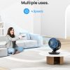 Dreo Table Fan with WingBoost Quiet Design for Bedroom and-3