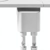 Ultra Slim Bidet Attachment POCALAND Retractable Dual Nozzles White-1