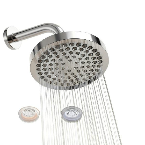 Shower Head SparkPod High Pressure Rain 6 Inch Round Polished Chrome-4