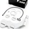 Ultra Slim Bidet Attachment POCALAND Retractable Dual Nozzles White-7