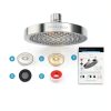 Shower Head SparkPod High Pressure Rain 6 Inch Round Polished Chrome-7