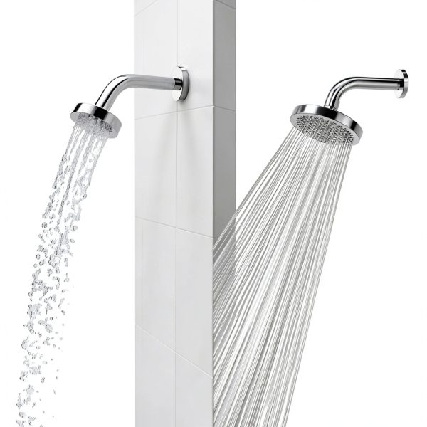 Shower Head SparkPod High Pressure Rain 6 Inch Round Polished Chrome-1