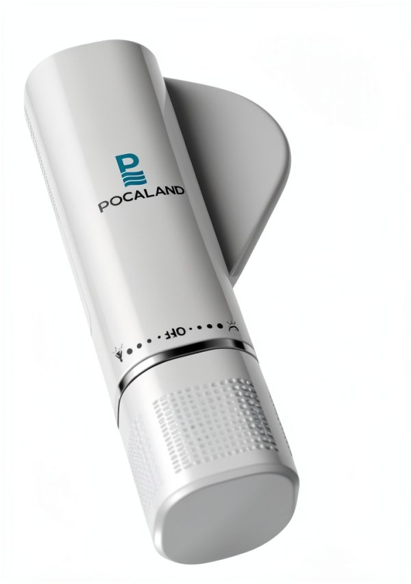 Ultra Slim Bidet Attachment POCALAND Retractable Dual Nozzles White-0