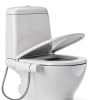 Ultra Slim Bidet Attachment POCALAND Retractable Dual Nozzles White-6